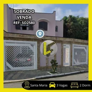 Sobrado com 3 Quartos à venda, 175m² no Santa Maria, São Caetano do Sul