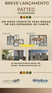 Apartamento com 2 Quartos à venda, 71m² no Planalto, São Bernardo do Campo
