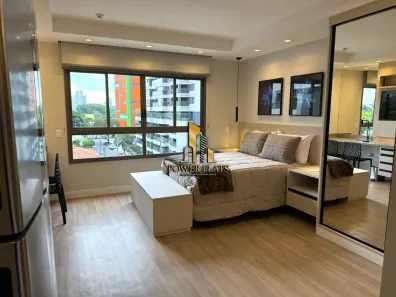 Flat com 1 Quarto para alugar, 30m² no Brooklin Paulista, São Paulo