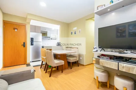 Apartamento com 2 Quartos para venda ou aluguel, 53m² no Bacacheri, Curitiba