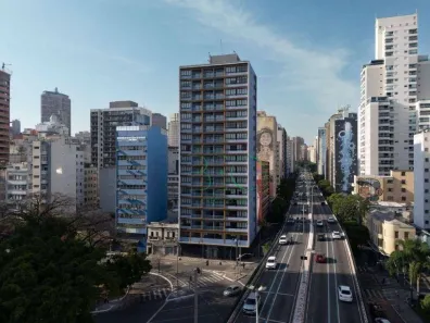 Apartamento com 1 Quarto para alugar, 47m² no República, São Paulo