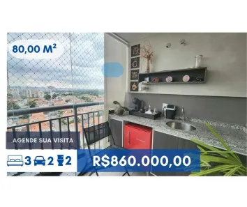 Apartamento com 3 Quartos à venda, 80m² no Jardim Esmeralda, São Paulo