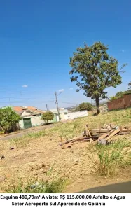 Lote/Terreno à venda, 480m² no Setor Aeroporto Sul - 2ª Etapa, Aparecida de Goiânia
