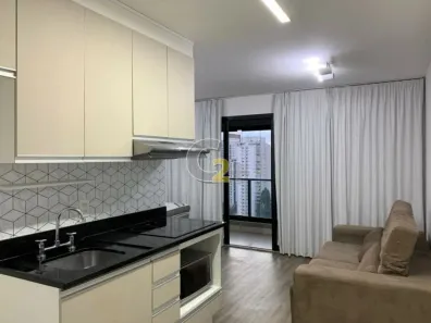 Apartamento com 1 Quarto para alugar, 37m² no Campo Belo, São Paulo