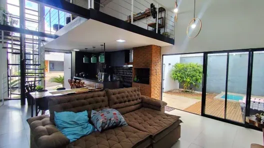 Casa de Condomínio com 3 Quartos para alugar, 167m² no Loteamento Morada das Flores, Cambé