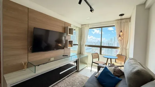 Apartamento com 1 Quarto para alugar, 40m² no Pina, Recife