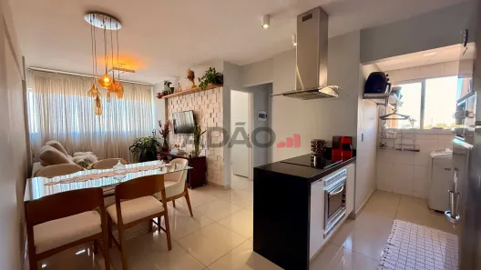 Apartamento com 2 Quartos à venda, 58m² no Vila Rosa, Goiânia