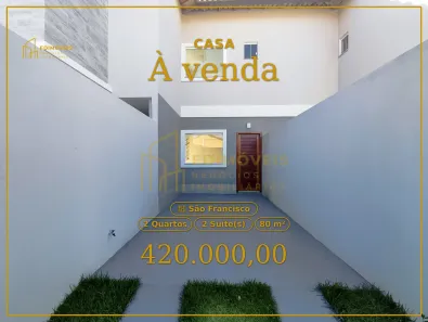 Casa com 2 Quartos à venda, 80m² no São Francisco, Serra