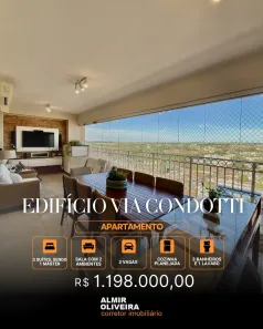 Apartamento com 3 Quartos à venda, 143m² no Centro, Sertãozinho