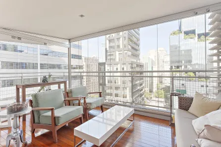 Apartamento com 1 Quarto para alugar, 133m² no Itaim Bibi, São Paulo