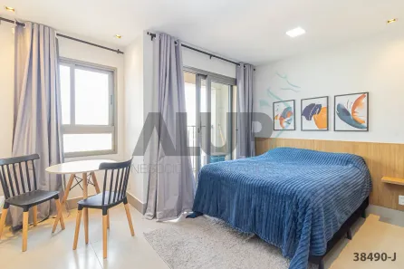 Apartamento com 1 Quarto para alugar, 25m² no Campo Belo, São Paulo