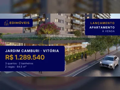 Apartamento com 3 Quartos à venda, 84m² no Jardim Camburi, Vitória