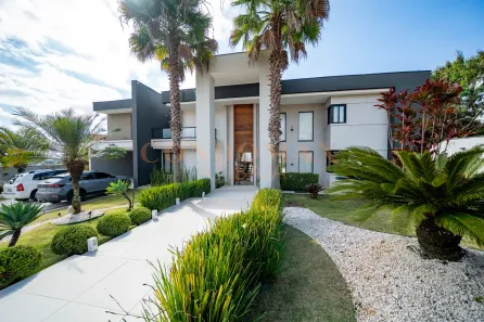 Casa de Condomínio com 4 Quartos para venda ou aluguel, 400m² no Condomínio Residencial Shamballa III, Atibaia