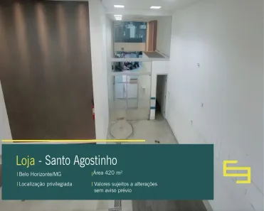 Ponto Comercial para alugar, 420m² no Santo Agostinho, Belo Horizonte