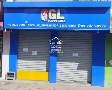 Imóvel Comercial para alugar, 52m² no Centro, Alagoinhas