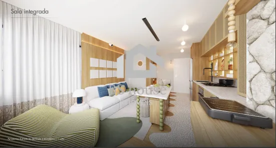 Apartamento com 2 Quartos à venda, 49m² no Jardim, Santo André