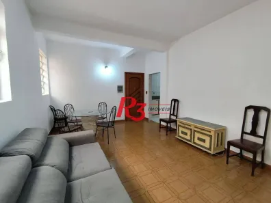 Apartamento com 3 Quartos para alugar, 105m² no Gonzaga, Santos