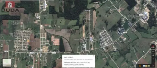 Lote/Terreno à venda, 100000m² no Linha Anta, Criciúma