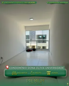 Apartamento com 2 Quartos para alugar, 46m² no Candeias, Vitória da Conquista