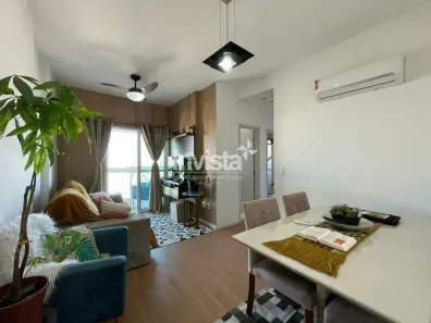 Apartamento com 2 Quartos à venda, 58m² no Estuário, Santos