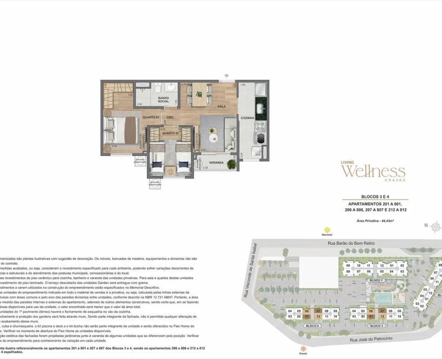 LIVING WELLNESS GRAJAU no Grajaú, Rio de Janeiro