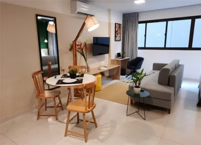 Apartamento com 1 Quarto à venda, 38m² no Aldeota, Fortaleza