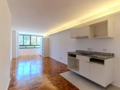Apartamento com 1 Quarto para alugar, 33m² no República, São Paulo