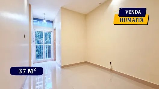 Apartamento com 1 Quarto à venda, 37m² no Humaitá, Rio de Janeiro