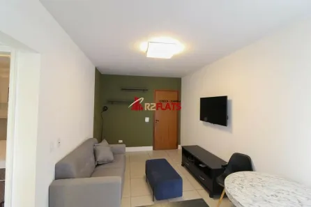 Flat com 1 Quarto para alugar, 35m² no Vila Nova Conceição, São Paulo