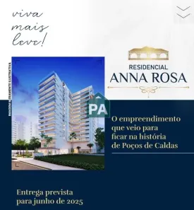 Apartamento com 3 Quartos à venda, 139m² no Centro, Poços de Caldas