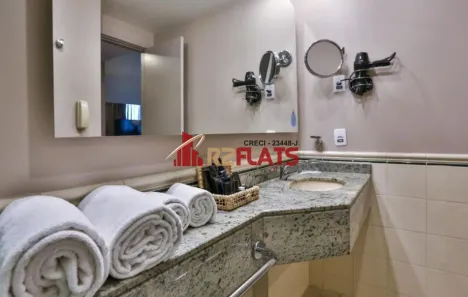 Flat com 1 Quarto à venda, 30m² no Cidade Monções, São Paulo