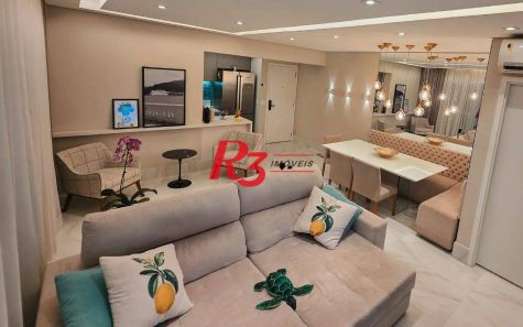 Apartamento com 2 Quartos à venda, 88m² no Campo Grande, Santos