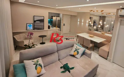 Apartamento com 2 Quartos à venda, 88m² no Campo Grande, Santos