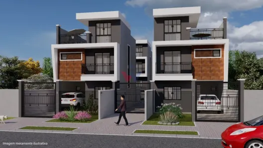 Sobrado com 4 Quartos à venda, 122m² no Uberaba, Curitiba