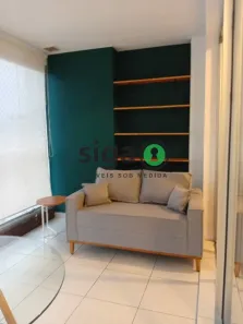 Apartamento com 1 Quarto para alugar, 38m² no Brooklin Paulista, São Paulo