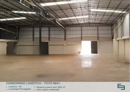 Galpão/Depósito/Armazém para alugar, 2400m² no Jardim Novo Sabará, Londrina