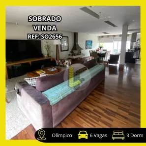 Sobrado com 3 Quartos para alugar, 380m² no Olímpico, São Caetano do Sul