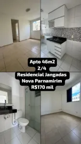 Apartamento com 2 Quartos à venda, 46m² no Nova Parnamirim, Parnamirim