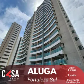 Apartamento com 1 Quarto para alugar, 30m² no Edson Queiroz, Fortaleza