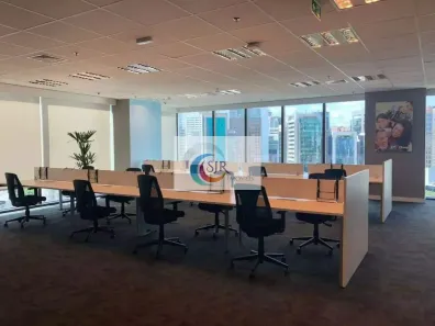 Sala Comercial para alugar, 2098m² no Cidade Monções, São Paulo