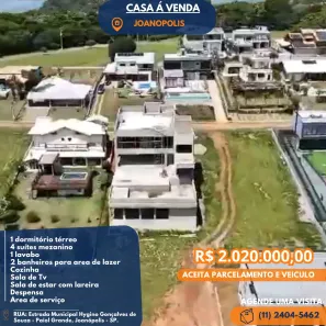 Casa de Condomínio com 5 Quartos à venda, 1000m² no , Joanópolis