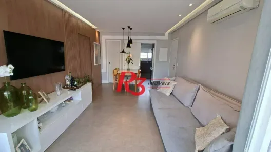 Apartamento com 2 Quartos à venda, 77m² no Gonzaga, Santos