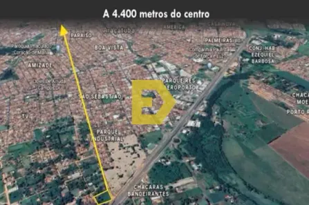 à venda, 8140m² no Conjunto Habitacional Pedro Perri, Araçatuba