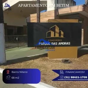 Apartamento com 3 Quartos à venda, 68m² no Espírito Santo, Betim
