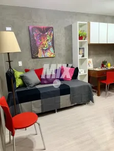 Apartamento com 1 Quarto para alugar, 18m² no Perdizes, São Paulo