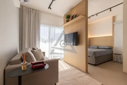 Apartamento com 1 Quarto para alugar, 39m² no Cambuí, Campinas