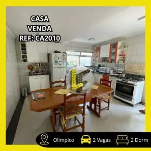 Casa com 2 Quartos à venda, 170m² no Olímpico, São Caetano do Sul