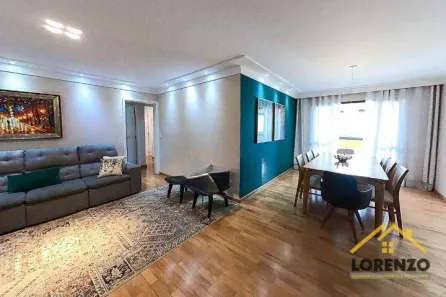 Apartamento com 3 Quartos à venda, 143m² no Vila Assunção, Santo André