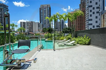 Apartamento com 1 Quarto para alugar, 26m² no Jardim das Acácias, São Paulo