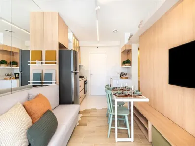 Apartamento com 2 Quartos à venda, 34m² no Loteamento City Jaragua, São Paulo